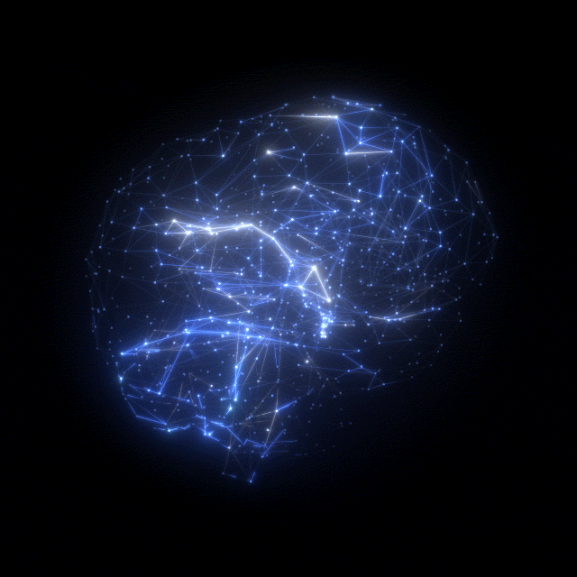 Blue Aesthetic Constellation GIF