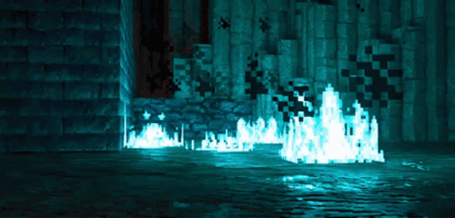 Blue Aesthetic Flame GIF