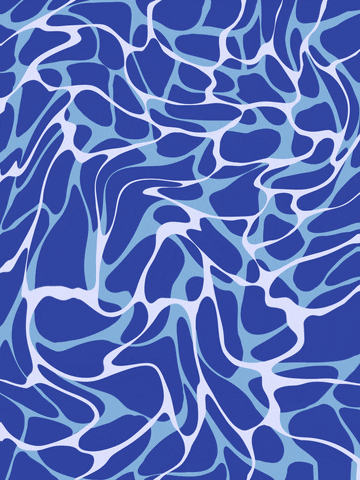 Blue Aesthetic Slimy Pattern GIF