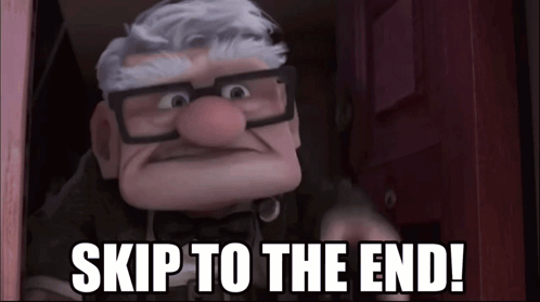 Blue Among Us Character In Front Of Safety Sign GIF