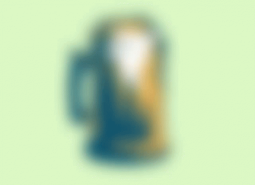 Blue And Gold Mug GIF