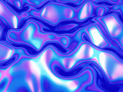 Blue And Purple Abstract Waves GIF