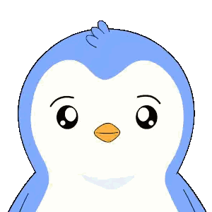 Blue and White Penguin Looking at Camera