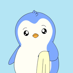 Blue and White Penguin Saying I'm Done