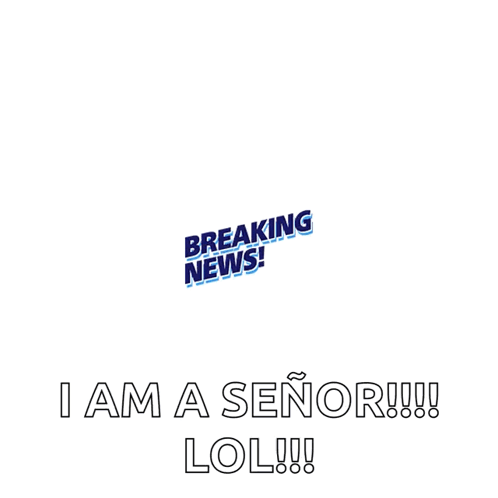 Blue and White Sign Saying Breaking News