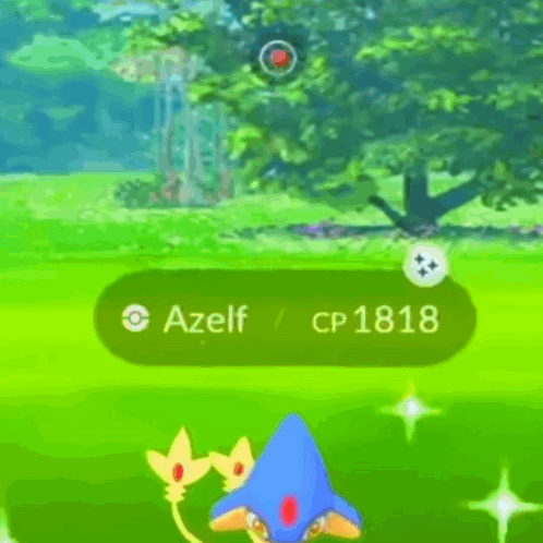 Blue And Yellow Pokemon CP 1818 GIF