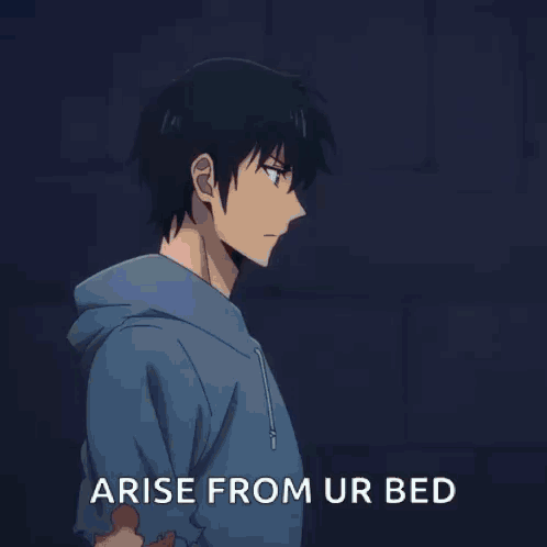 Blue Background Arise From Ur Bed