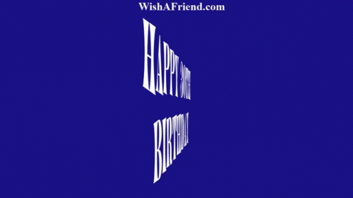 Blue Background Happy 30th Birthday