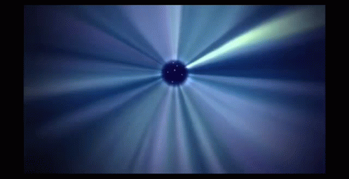 Blue Background With Radiating Rays