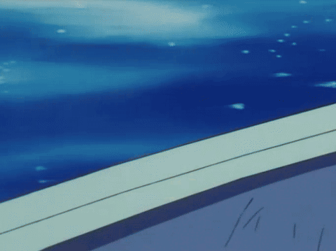 Blue Background with White Border and Lines