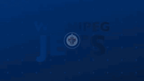 Blue Background With White Goal