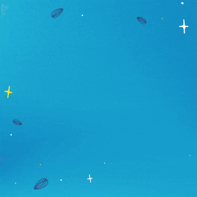 Blue Background Yellow Letters Have Win GIF