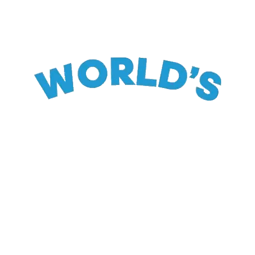 Blue Banner Saying World's Best Mom