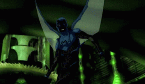 Blue Beetle Sonic Cannon GIF