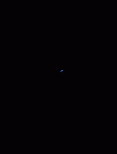 Blue Bird on Black Background With Letter S