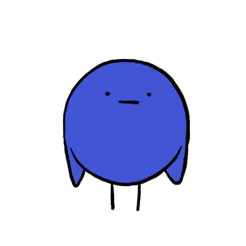 Blue Bird with Yellow Foot