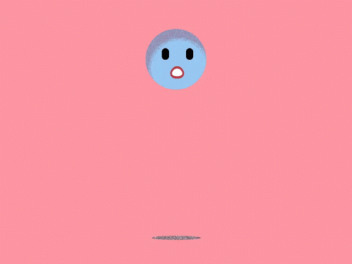Blue Bouncing Ball GIF