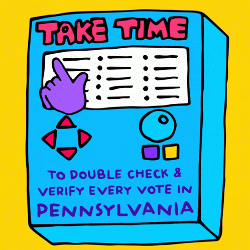 Blue Box Saying Take Time