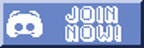 Blue Button Saying Join Now With Discord Logo GIF