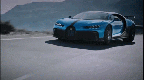 Blue Car Number 16