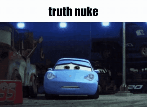 Blue Car Truth Nuke
