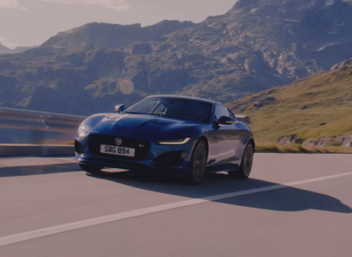 Blue Car With SBG 894 License Plate