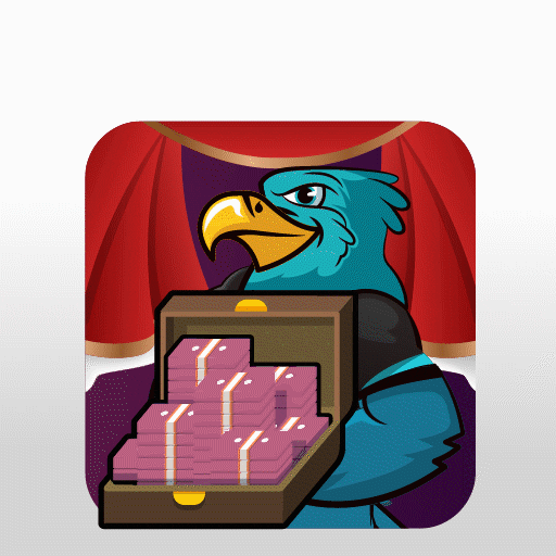 Blue Cartoon Bird With Briefcase All In GIF