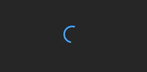 Blue Circle on Black Saying O