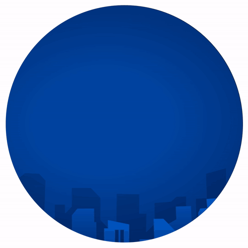 Blue Circle Saying Viva La Republica Dominicana