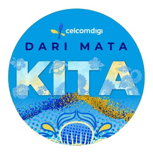 Blue Circle With Dari Mata Kita