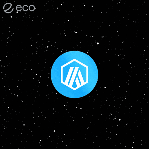 Blue Circle With Letter A Surrounded by White Lines