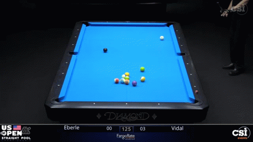 Blue Cloth Pool Table Saying Diamond