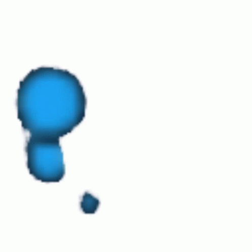 Blue Cloud With White Hole GIF