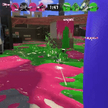 Blue Cylinder Saying 1:46 GIF