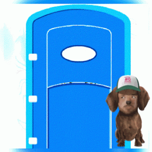 Blue Dog Door Have A Marvelous Monday GIF