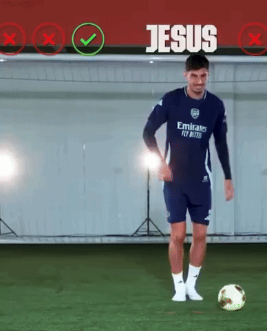 Blue Emirates Fly Better Jersey Man Kicking Ball
