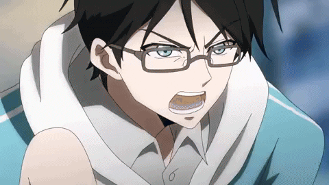 Blue Exorcist Anime Fights Fierce Battle GIF