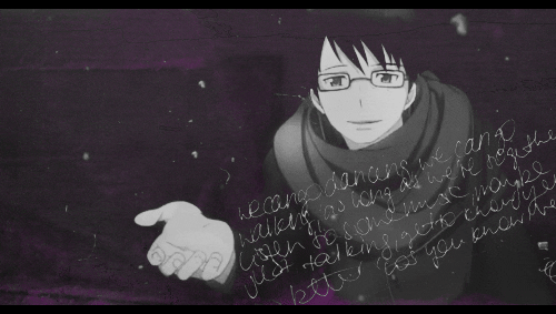 Blue Exorcist Yukio Helping Hand GIF