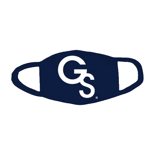 Blue Face Mask With GS Logo