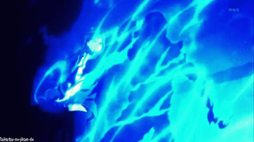 Blue Fire Naruto Role Play GIF