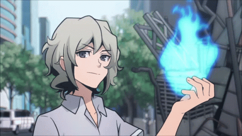 Blue Fire Joshua Twewy Anime GIF
