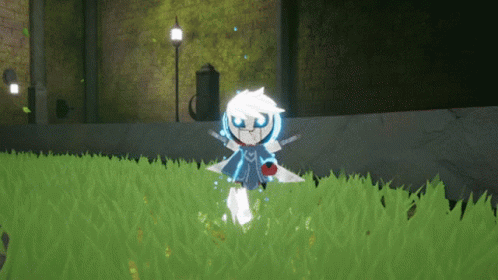 Blue Fire Graffiti Games GIF