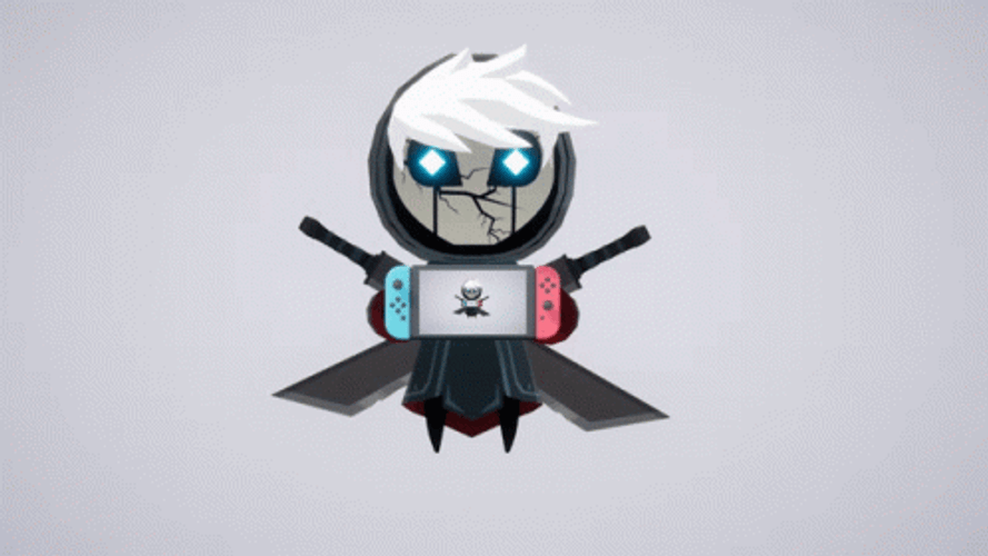 Blue Fire Game Play GIF