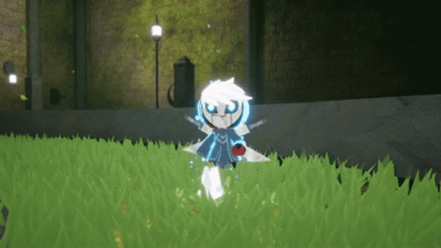 Blue Fire Graffiti Games GIF