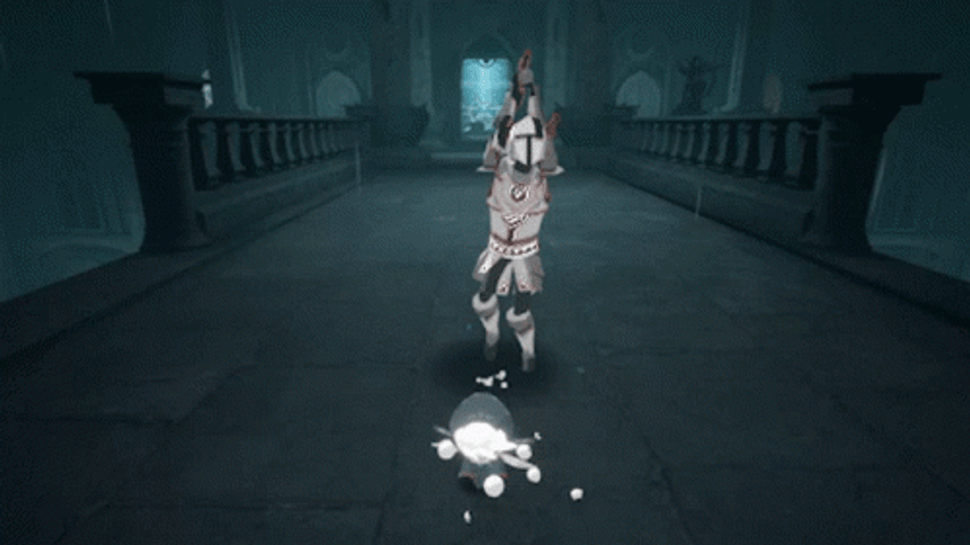 Blue Fire Light Circle GIF