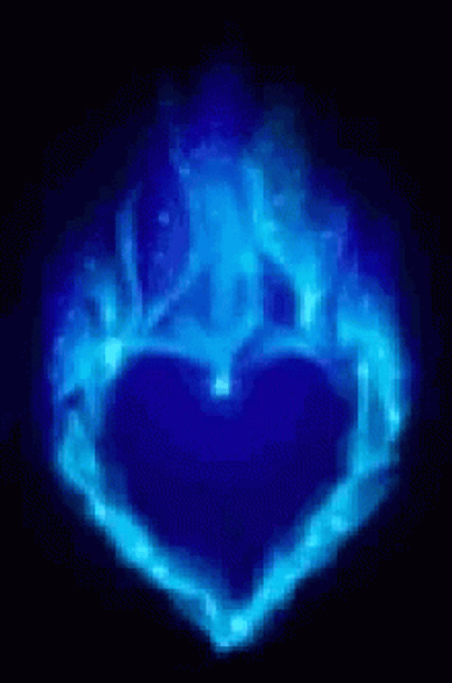 Blue Fire GIF