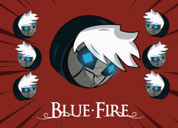 Blue Fire Umbra GIF