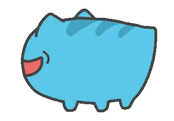 Blue Frog With Red Tongue