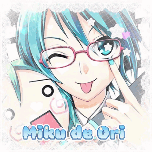 Blue Haired Girl Miku
