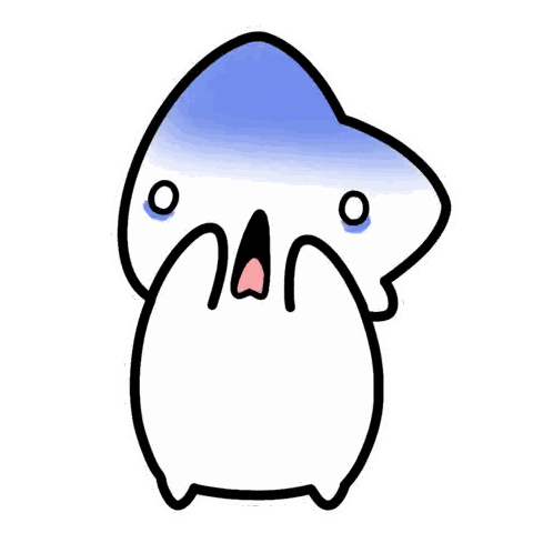 Blue Head Shark Crying